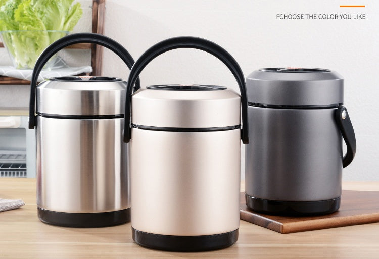 Vacuum insulation portable lunch box