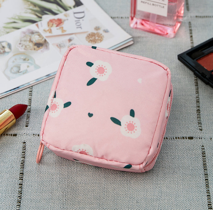 Portable mini cosmetic bag