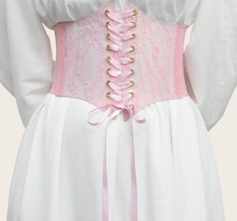Front Lace-up Lace Corset Belt