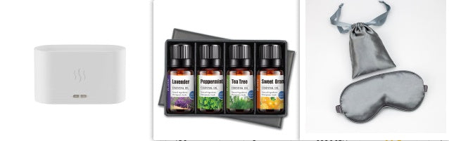 Aroma Diffuser Flame Light Mist Humidifier Aromatherapy Diffuser for Home Spa