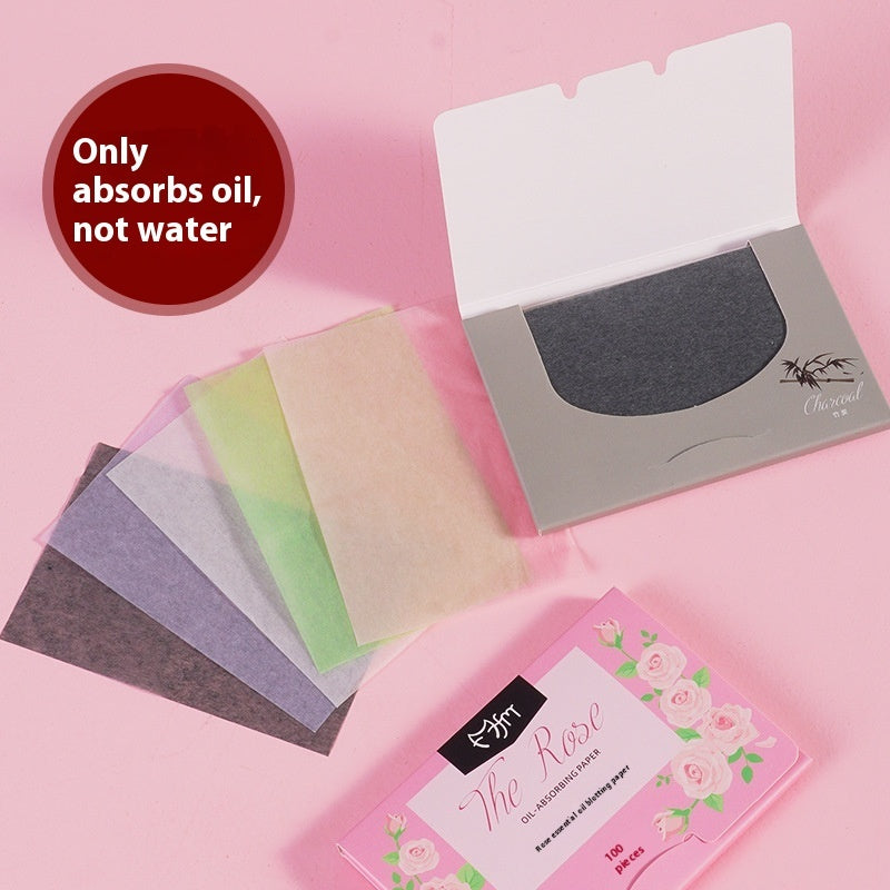 Oil-absorbing Sheets Facial Women's Portable Removable Fragrance