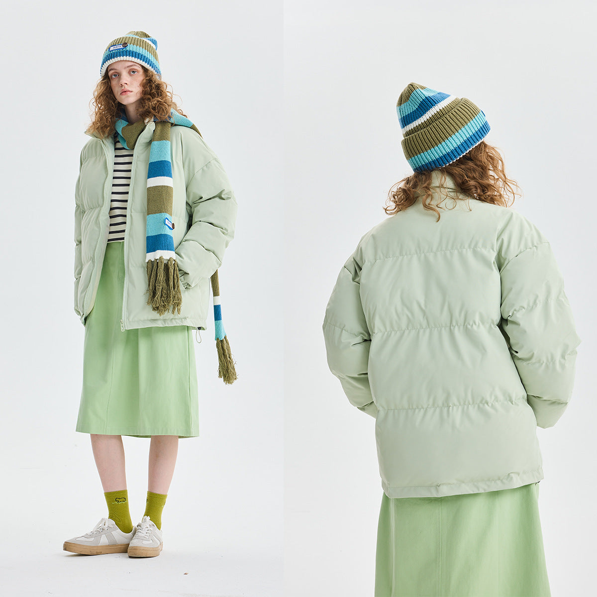 Oversized Puffer Coat Jacket
