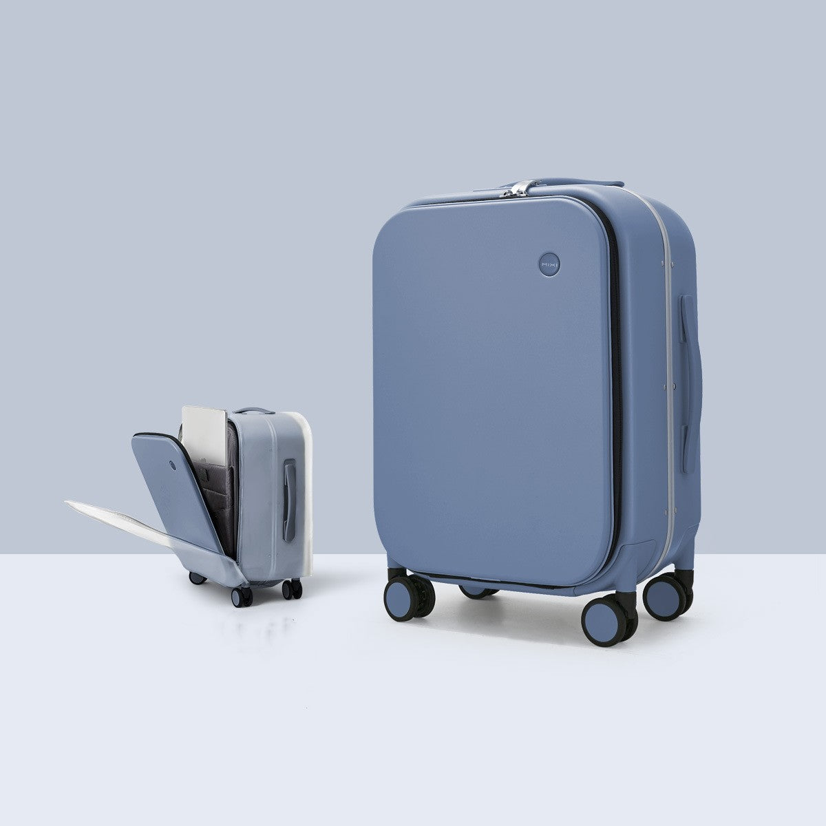 Front Opening 20" Carry On Suitcase