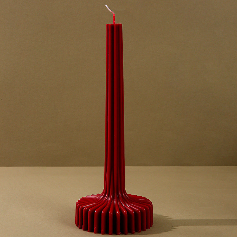 Nordic Style Serrated Aromatherapy Candle