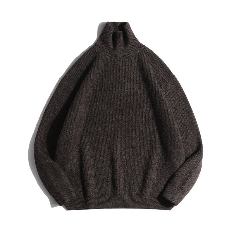 All-matching High Neck Sweater Loose Pullover