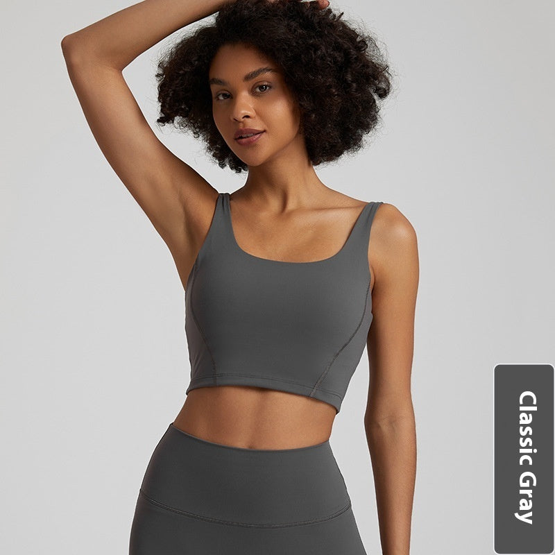 Sexy Beauty Back Sports Underwear Nude Feel Workout Bra