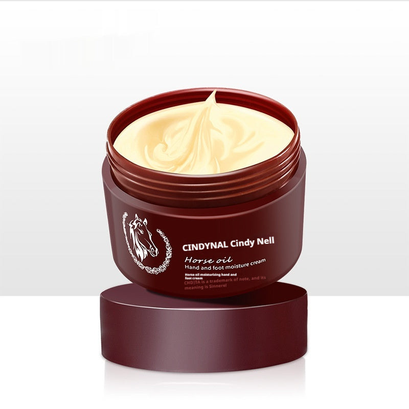 Horse Oil Hand and Heel Moisturizing Skin Cream