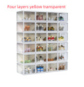 Household Installation Free Shoe Box Package Storage