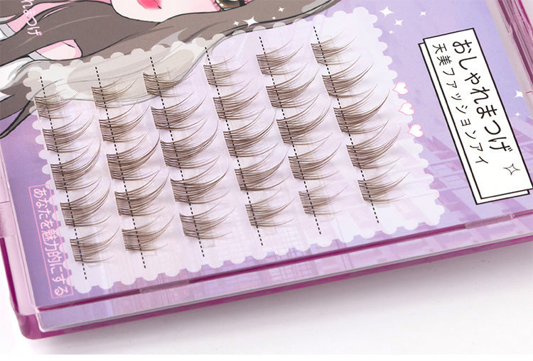 Segment Caramel Guppy False Eyelashes