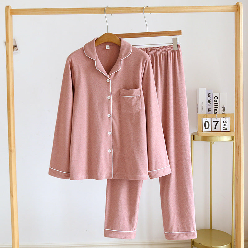 Button Down Pajama Sleepwear Pants Set