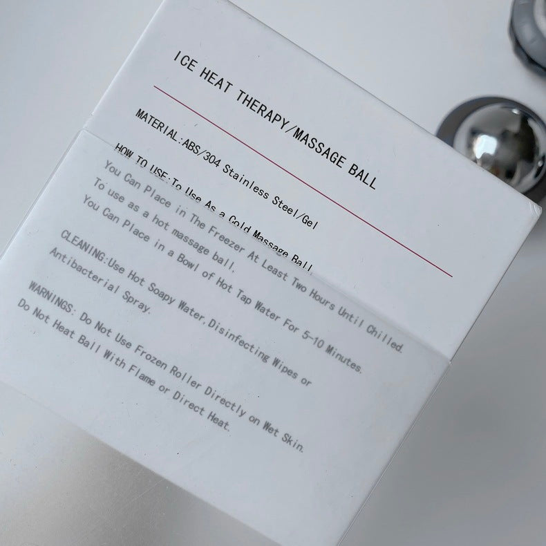 Stainless Steel Cold Massage Roller Ball