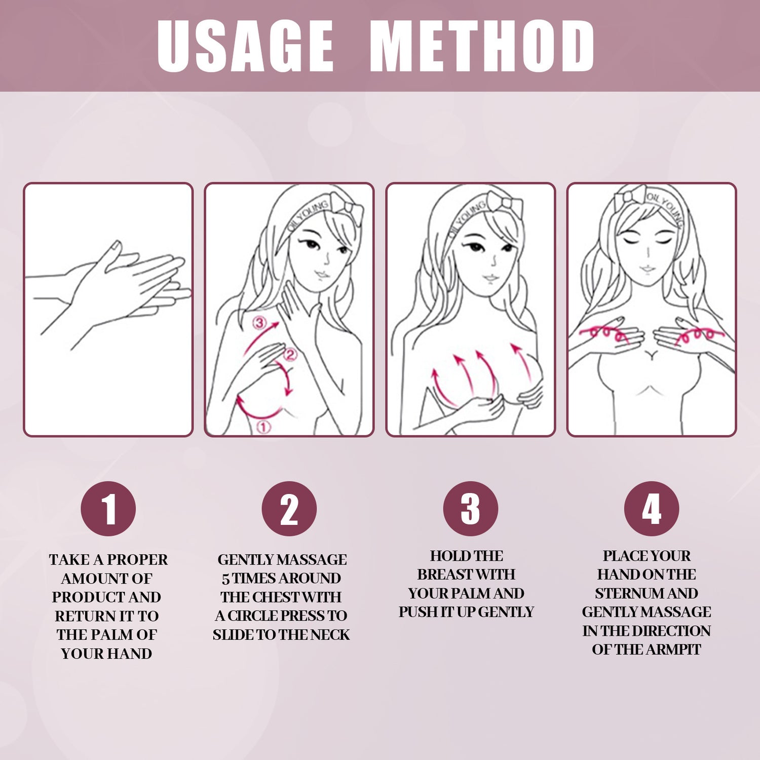 Skin Tightening Moisturizing Breast Care Cream