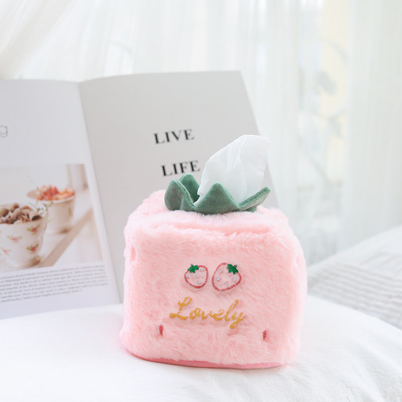 Fruit Shape Eye Mask Tissue Box Sleeve