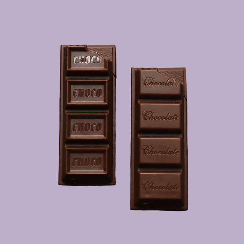 Creative Chocolate Torch Lighter Flame Cigarette Cigar Gas Butane Lighters Smoking Accessories Cute For Gift