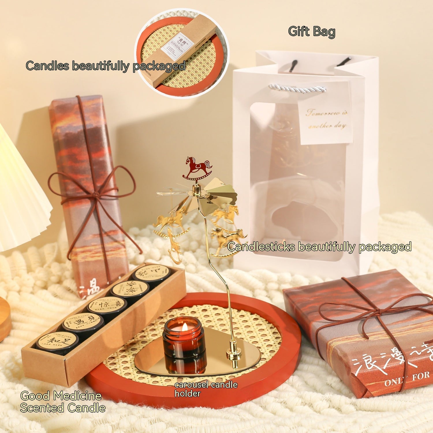 Girls Light Perfume Gift Atmosphere Aromatherapy Candle