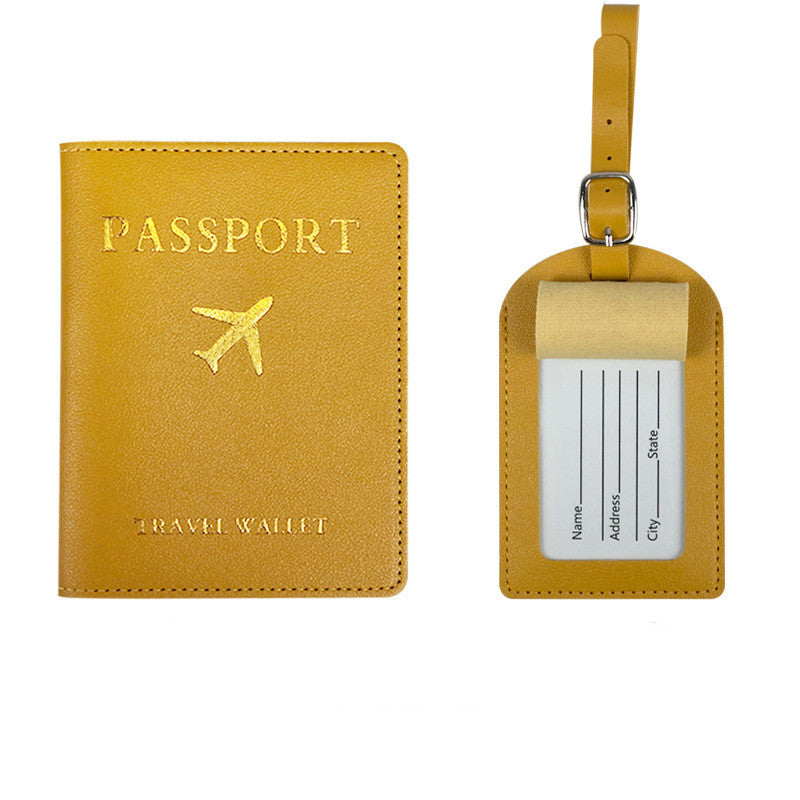 Luggage Tag Passport Cover