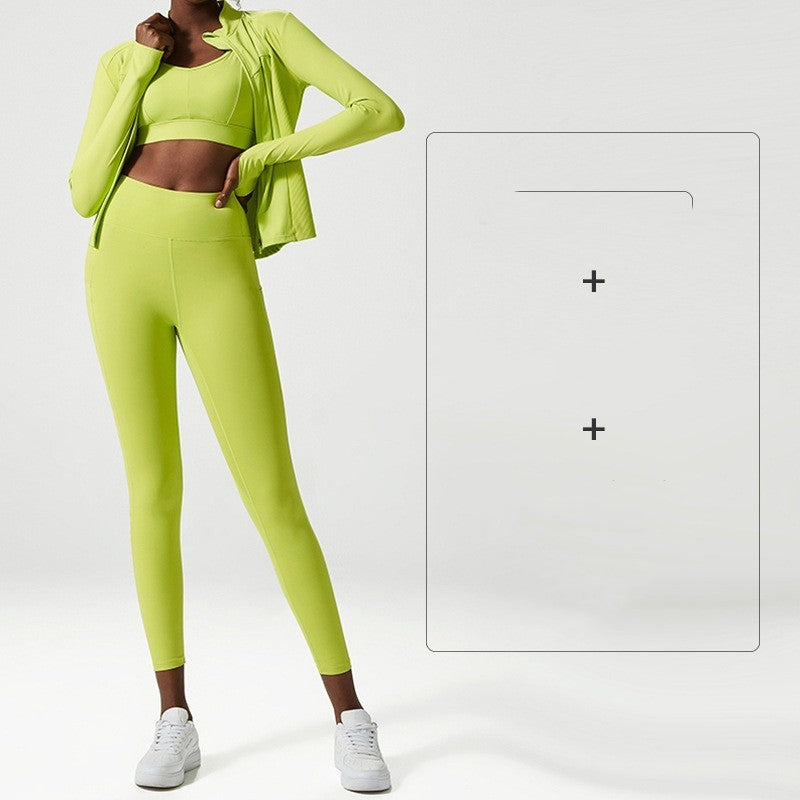 Three Piece Large Exercise Fitness Suit