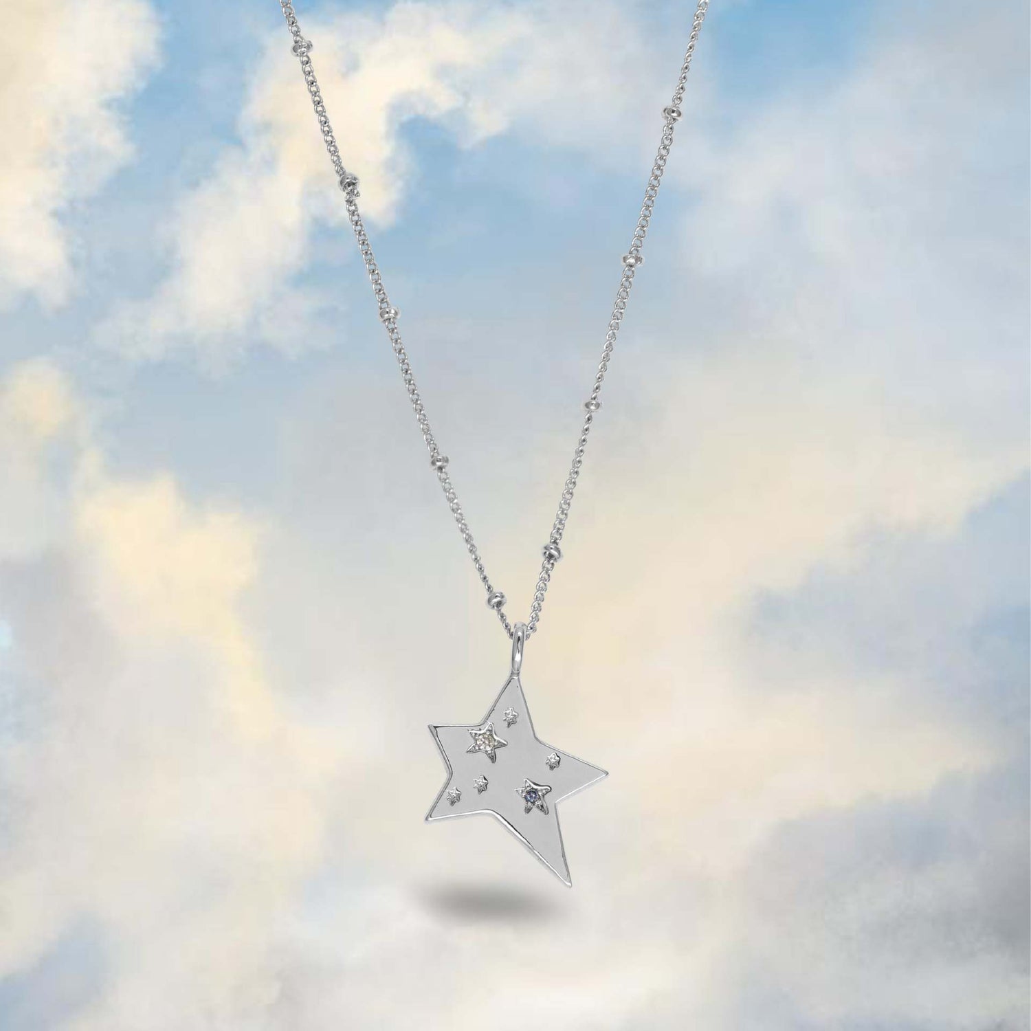 Five-pointed Star Necklace XINGX Clavicle Chain Niche Design Gift
