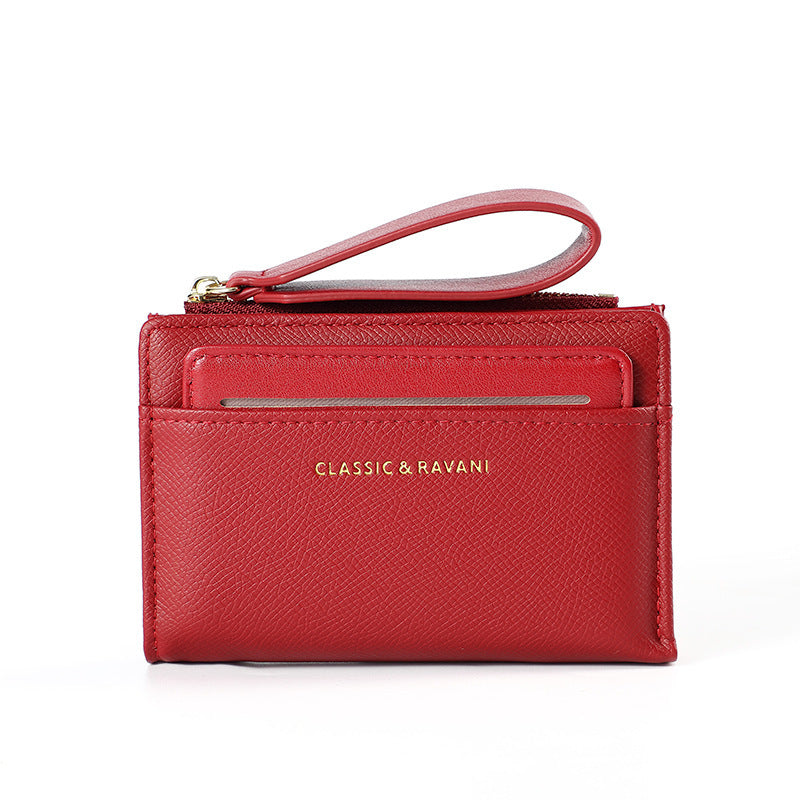 Elegant Simplicity Zipper Tie Wallet