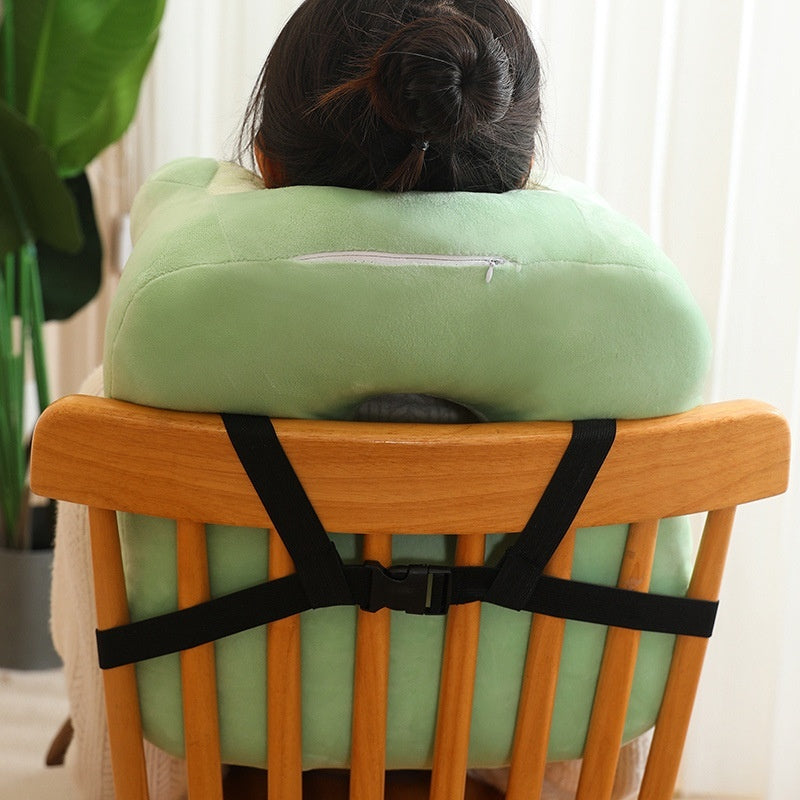 Ice Bean Afternoon Nap Pillow Multi-functional Stomach Sleeper Pillow Office Lunch Break Pillow Car Seat Cushion