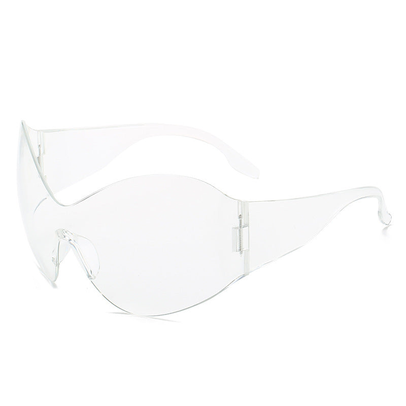 Steampunk Women's Oversized Sunglasses Trend