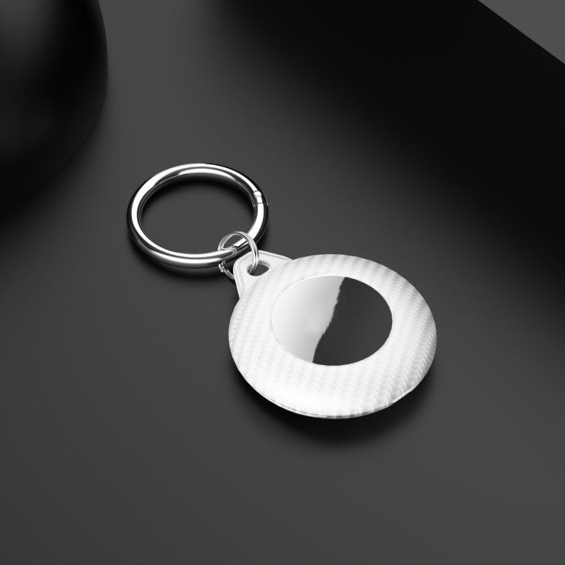 Suitable For Anti-lost Device Pp Carbon Fiber Pattern Keychain Frosted Ultra-thin Tracker Protective Cover