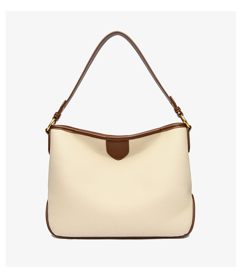 Bucket Bag Women's Leather Large-capacity Crossbody Bag