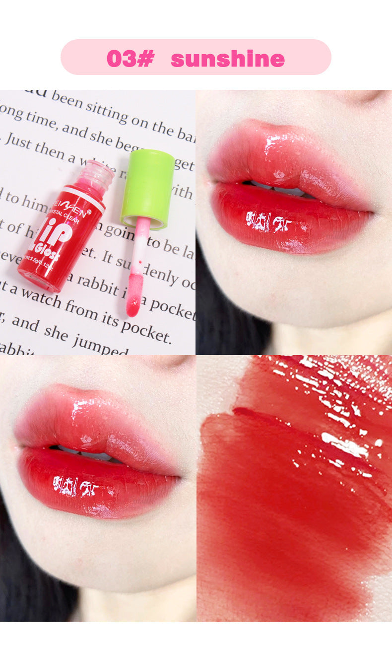 Fat Lip Lacquer 6 PCs Set Box Mirror Moisturizing Full Lips
