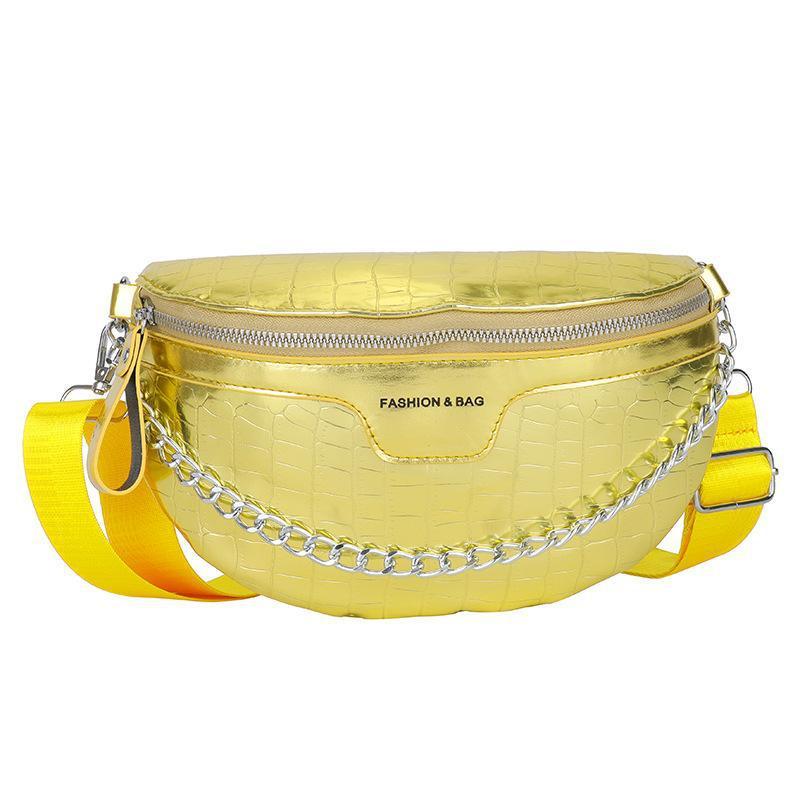 Fashion Snake Print Crossbody Fanny Pack Messenger Belt Bag