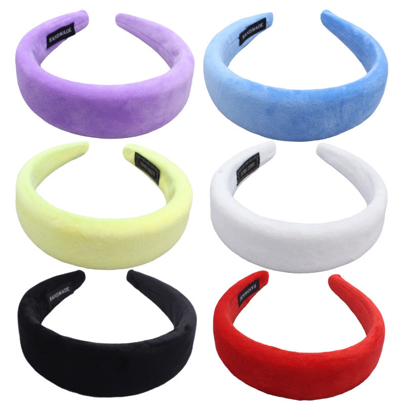 Cross-border new plush headband
