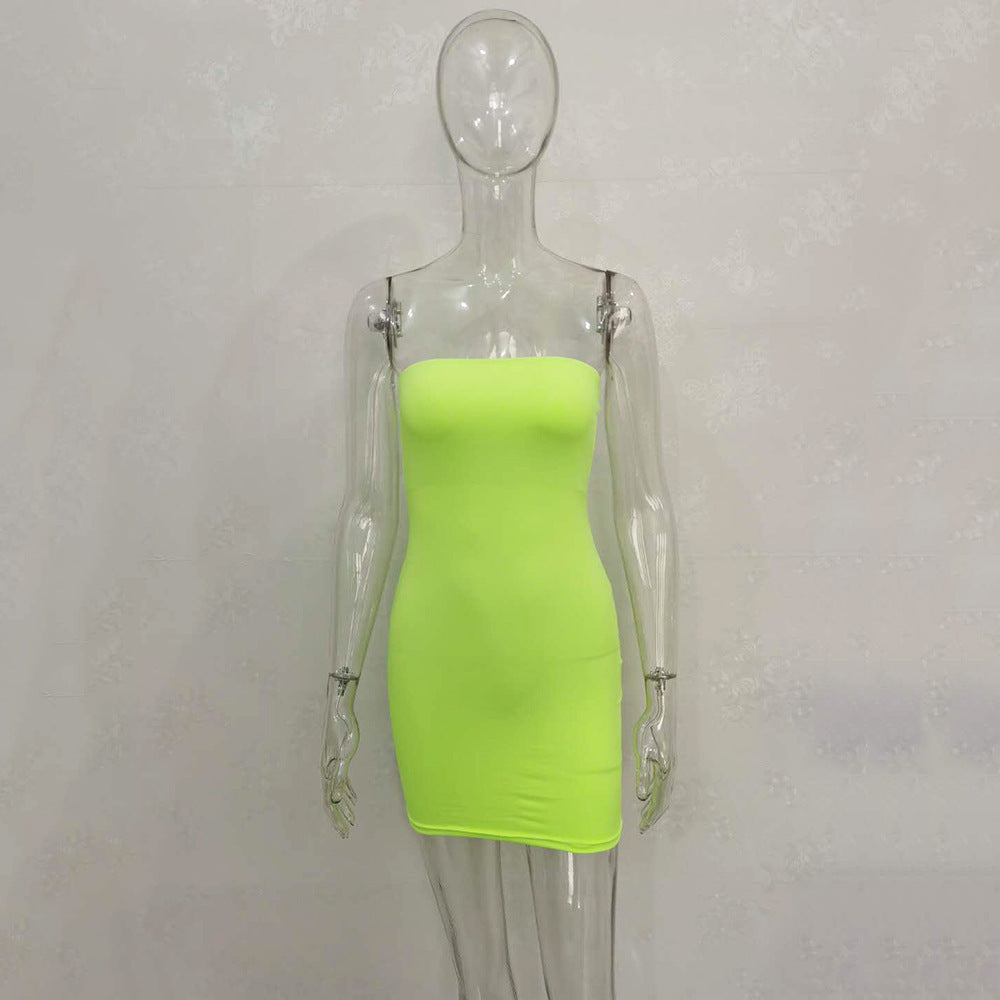 Sleeveless Tube Dress