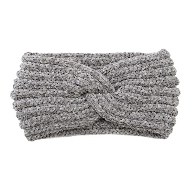 Knitted headband