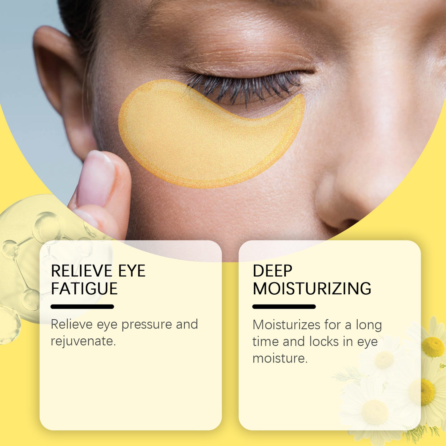 Gold Firming Eyes Mask Gentle Care