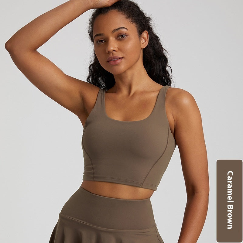 Sexy Beauty Back Sports Underwear Nude Feel Workout Bra