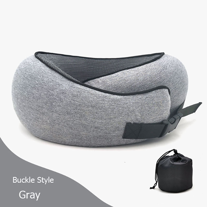 U-Shaped Memory Foam Headrest Travel Neck Pillow