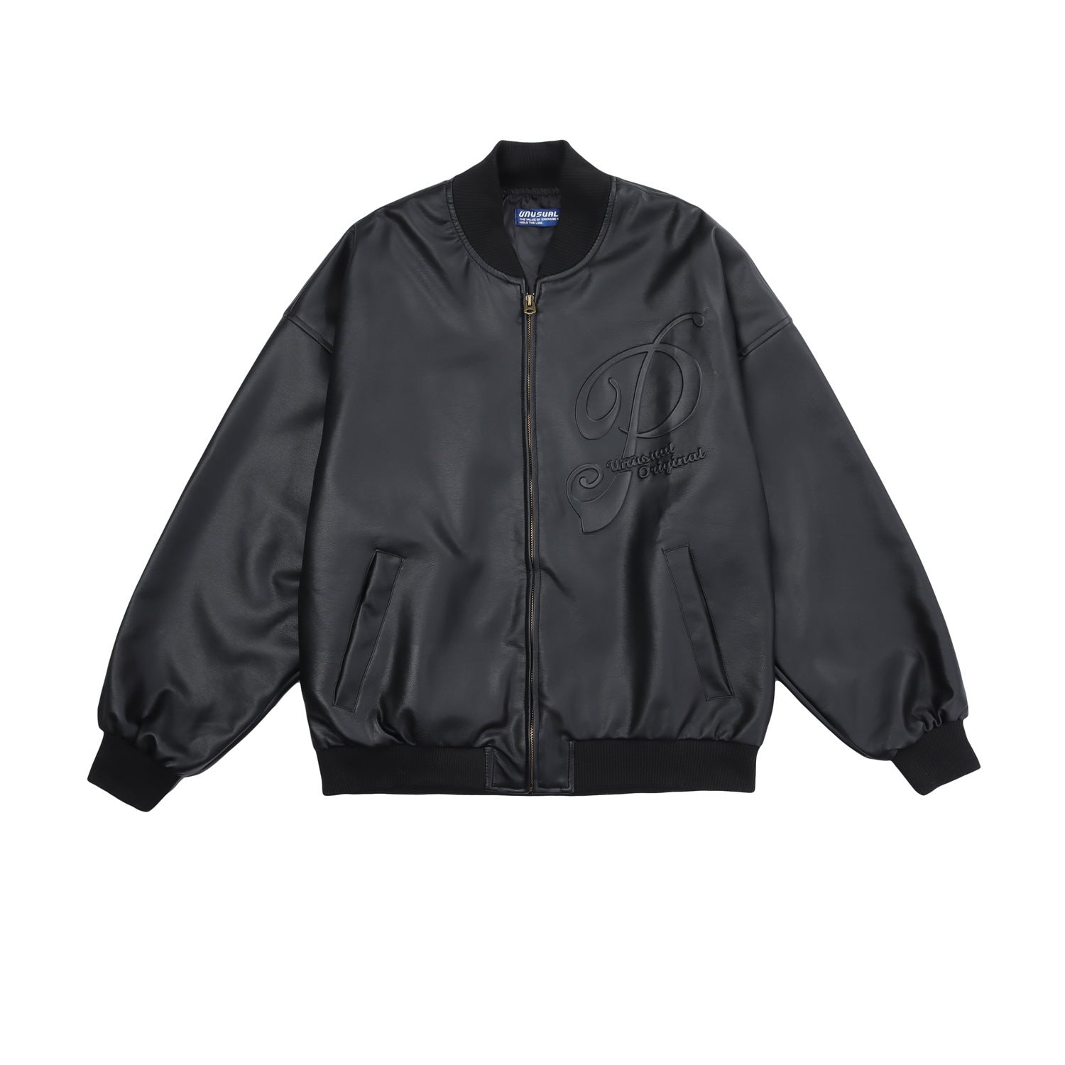 Boyfriend Style Retro Oversized Stand Collar Jacket