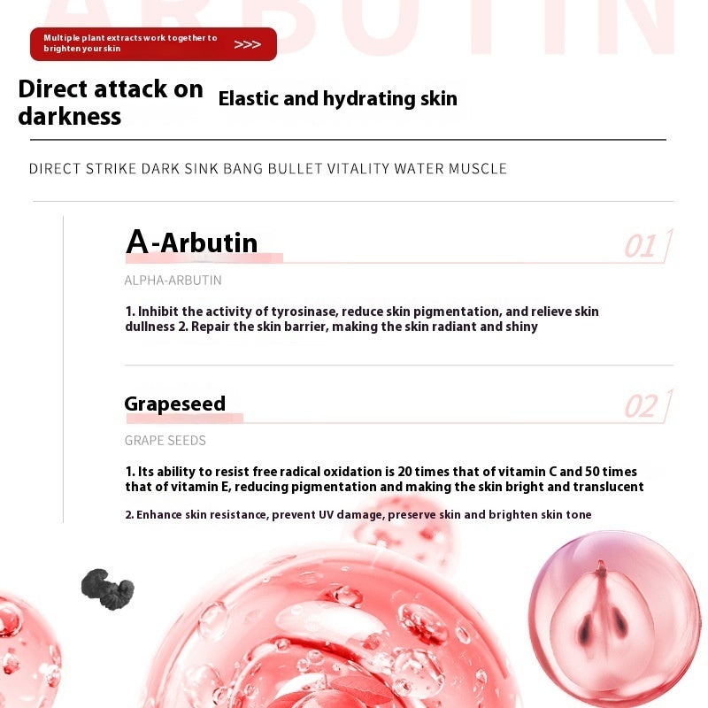 Arbutin Mask Elastic Brightening White Spot Fading