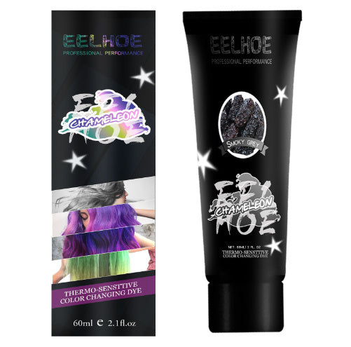 Professional Use Colour Cream Magical Thermochromic Semi Tool Permanent Purple Grey Dye Green Hair Paint Blue Color