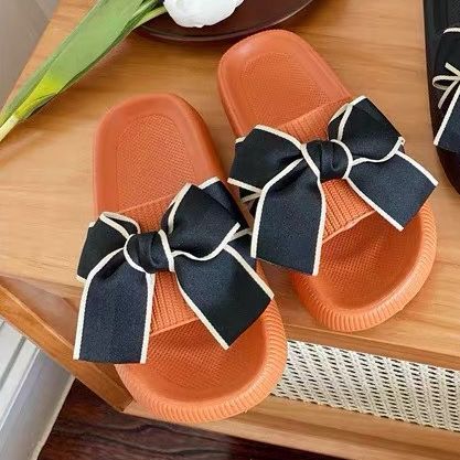 Non-slip Bow Detail Slipper