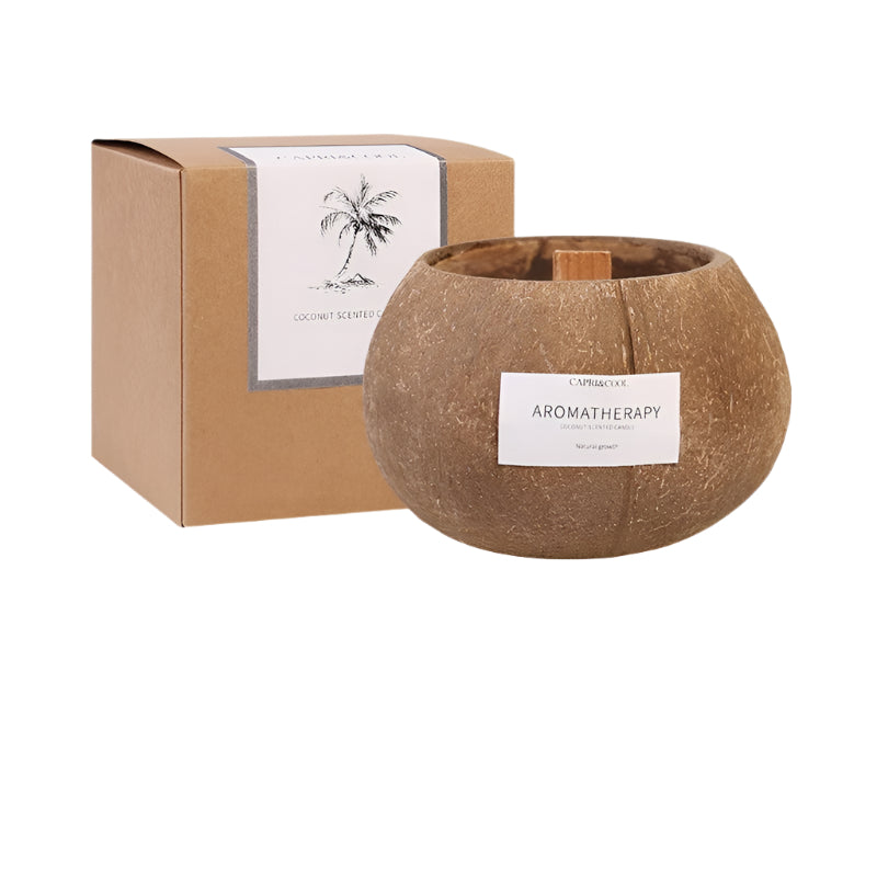 Gift Box Coconut Fragrance Candle