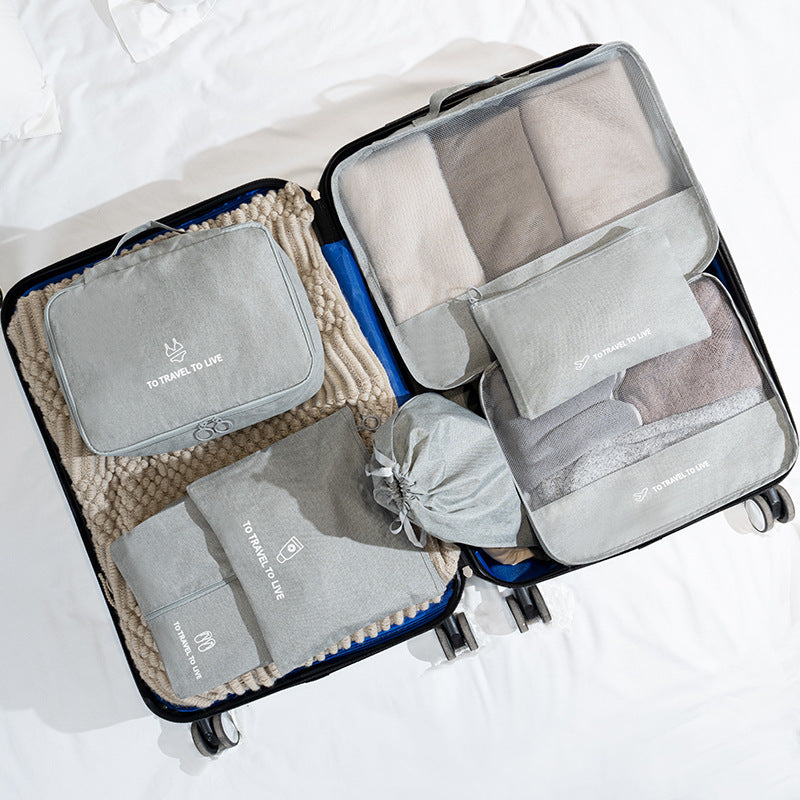 Travel Buggy Bag Cationic Seven-piece