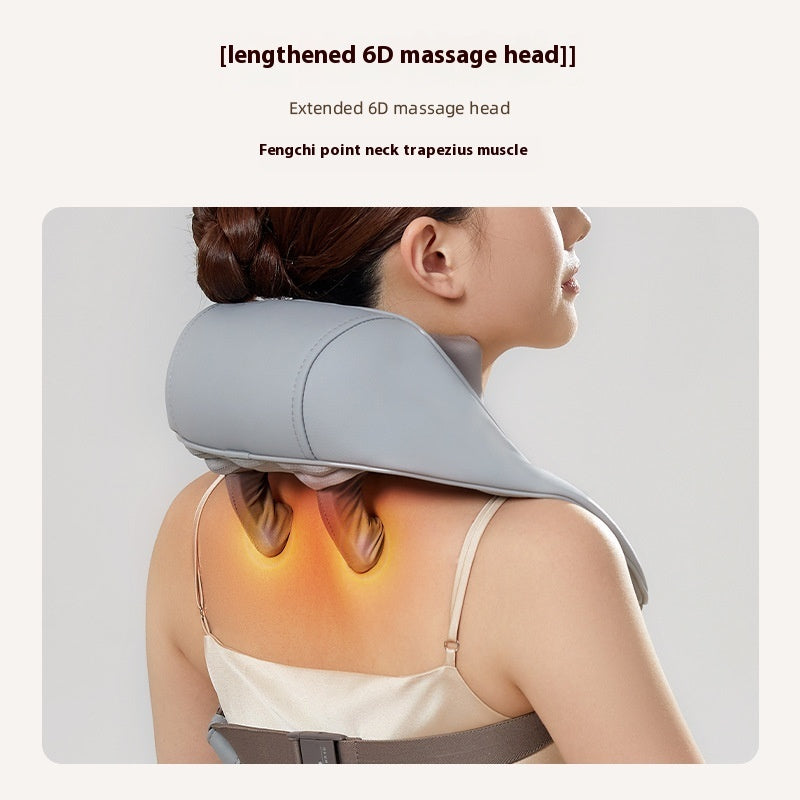 New Jianbu Horse Trapezius Shawl Neck Electric Hot Compress Kneading Brushless Massager