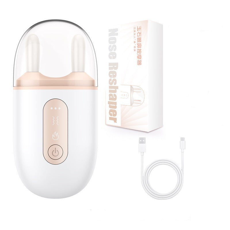 Jade Stone Nose Bridge Massage Electric Face Massager