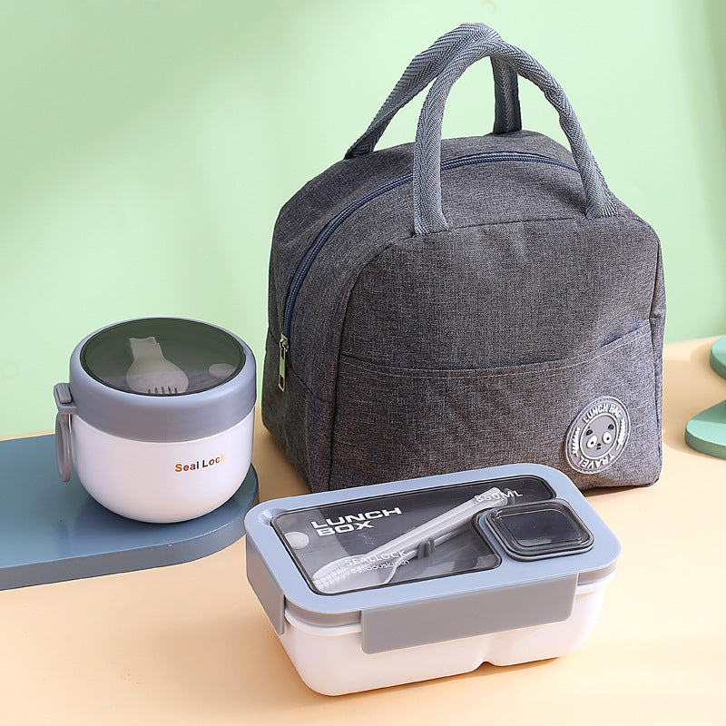 Portable Portable Compartment Microwaveable Heating Simple Light Food Bento Box