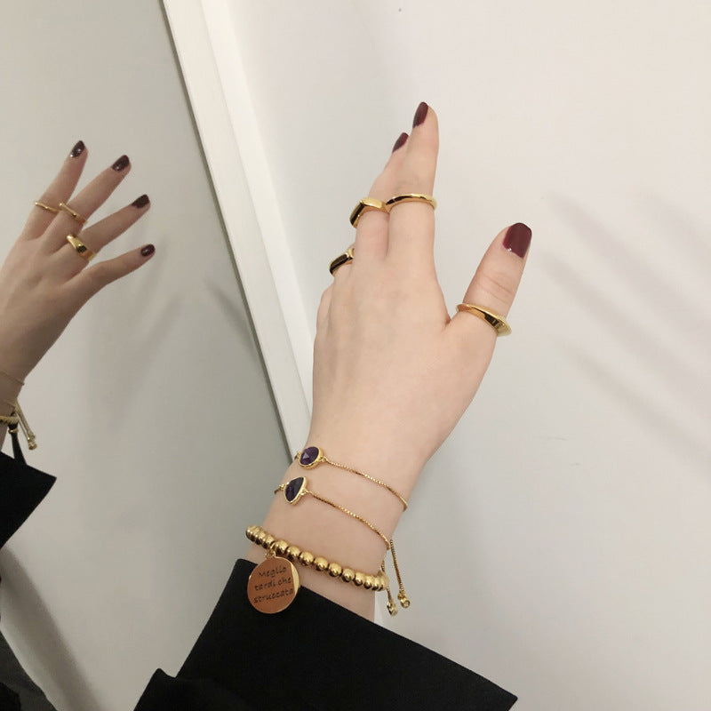 Geometrically Round Flat Simple Matching Ring