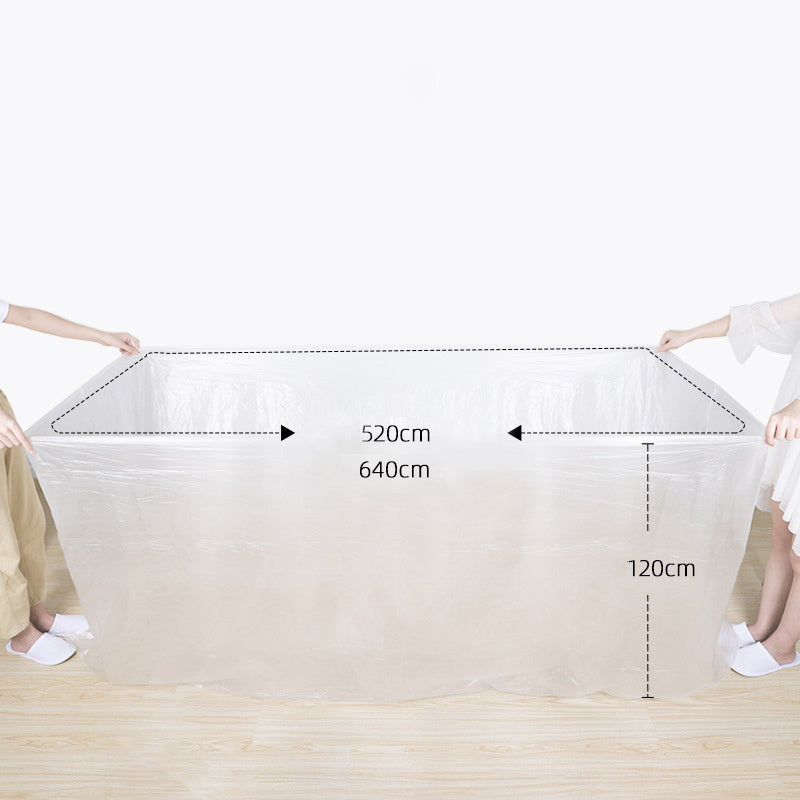 Travel Disposable Bathing Thickening Bag Bathtub Cover Wooden Barrel SPA Plastic