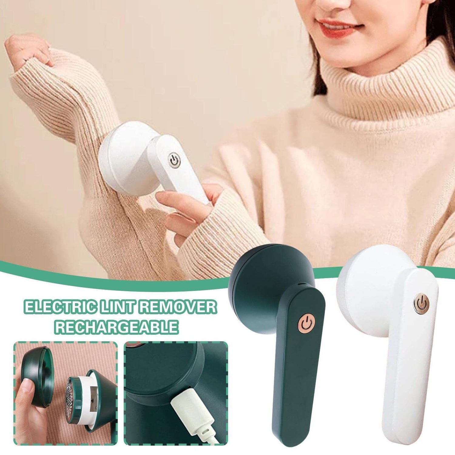 USB Powered Lint Remover