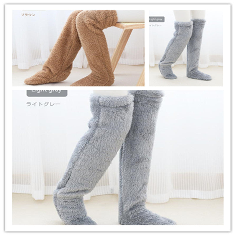 Long Fuzzy Fleece Warm Socks