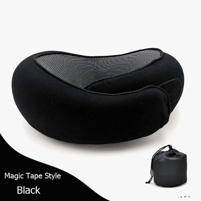 U-Shaped Memory Foam Headrest Travel Neck Pillow
