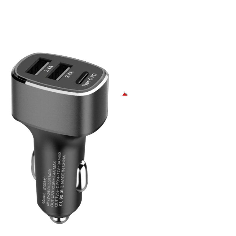Car Charger Dual USB TYPE C PD QC 3.0 2.0